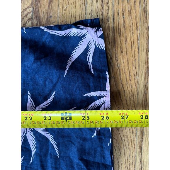 MARC BY MARC JACOBS Blue Pink Floral Button Up Shirt Top Women's Size Small - Picture 8 of 9